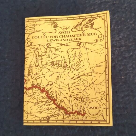 Vintage 1985 Avon Collectible Character Toby Mug Lewis And Clark Figurine Cup - Picture 12 of 15